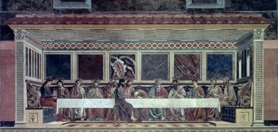The Last Supper by Andrea del Castagno